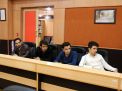 جلسه توجیهی دفتر استعدادهای درخشان برای دانشجویان منتخب دانشگاه در بیست و یکمین المپیاد دانشجویی کشور 
